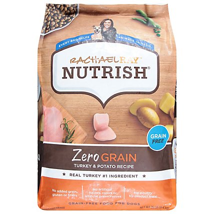 Rachael Ray Nutrish Turkey Zero Grain Dry Dog Food - 26 LB - Image 3