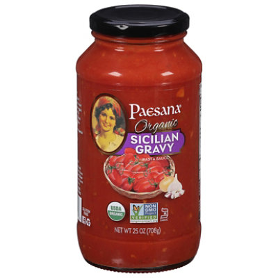 Paesana Organic Sicilian Gravy Sauce - 25OZ - Image 2