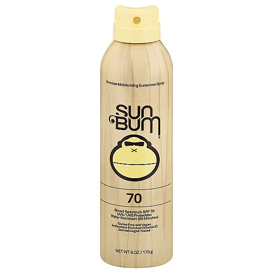 Sun Bum Original Spray Spf 70 - 6 OZ