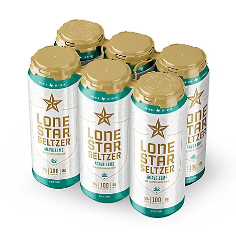 Lone Star Lime Seltzer In Cans - 6-12 FZ