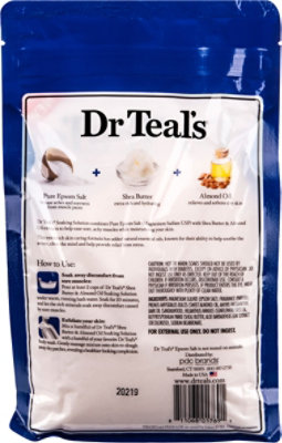 Dr Teals Soaking Solution Shea Butter & Almond Oil Pure Epsom Salt - 3 Lbs - Image 5