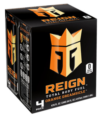 Reign Total Body Fuel Orange Dreamsicle - 4 - 16 Fl. Oz. - Image 2