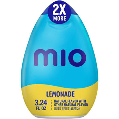 MiO Lemonade Naturally Flavored Liquid Water Enhancer Drink Mix with 2x More - 3.24 Fl. Oz. - Image 1