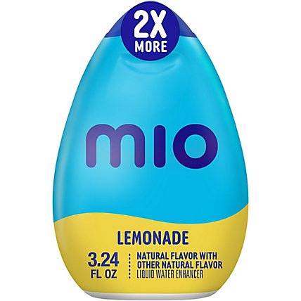 MiO Lemonade Naturally Flavored Liquid Water Enhancer Drink Mix with 2x More - 3.24 Fl. Oz. - Image 3