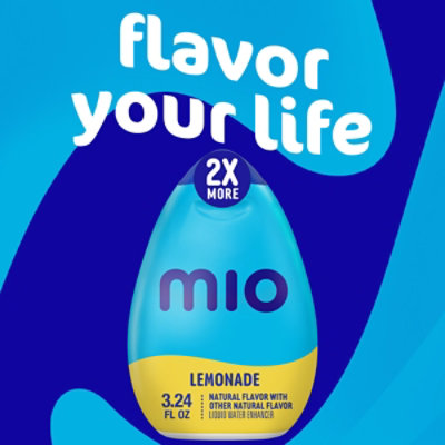 MiO Lemonade Naturally Flavored Liquid Water Enhancer Drink Mix with 2x More - 3.24 Fl. Oz. - Image 3