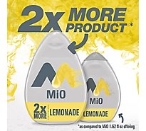 MiO Lemonade Naturally Flavored Liquid Water Enhancer Drink Mix with 2x More - 3.24 Fl. Oz.