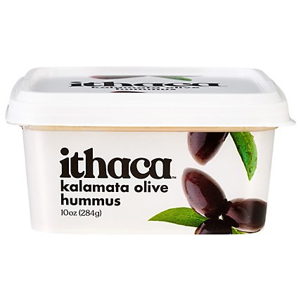 Ithaca Kalamata Olive Hummus - 10 OZ - Image 1