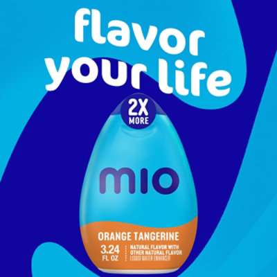 MiO Vitamins Orange Tangerine Liquid Water Enhancer with 2x More Bottle - 3.24 Fl. Oz. - Image 4