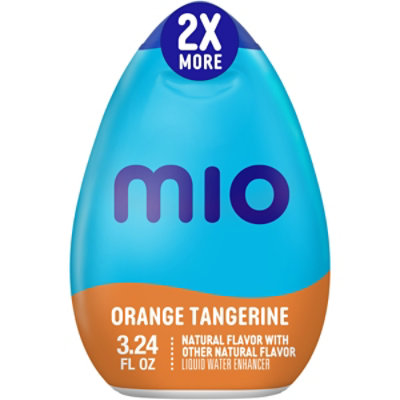 MiO Vitamins Orange Tangerine Liquid Water Enhancer with 2x More Bottle - 3.24 Fl. Oz. - Image 1