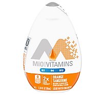 MiO Vitamins Orange Tangerine Liquid Water Enhancer with 2x More Bottle - 3.24 Fl. Oz.