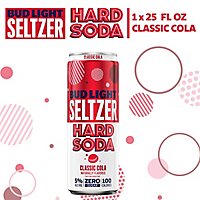 Bud Light Gluten Free Classic Cola Hard Soda Hard Seltzer Slim Can - 25 Fl. Oz. - Image 1