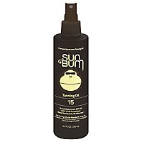 Sun Bum Tanning Oil Spf 15 - 9 FZ - Image 1
