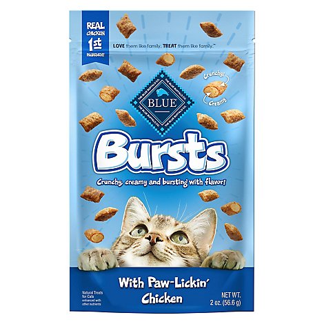 Blue Buffalo Bursts Filled Cat Treats Chicken - 2.08 OZ