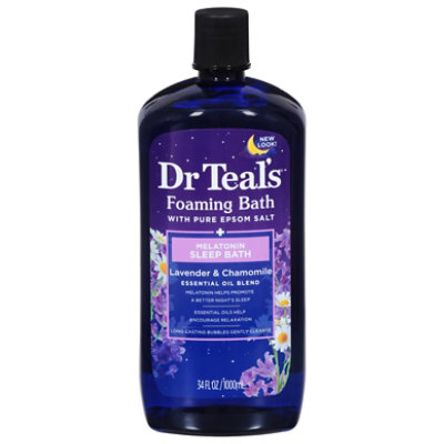 Dr Teals Foaming Bath Sleep Bath With Melatonin - 34 Fl. Oz.