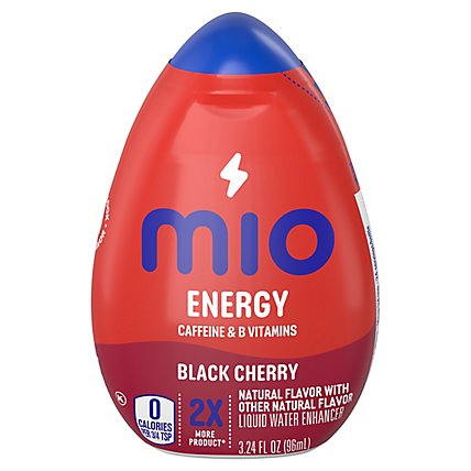 MiO Energy Black Cherry Liquid Water Enhancer Drink Mix with 2x More Bottle - 3.24 Fl. Oz. - Image 5