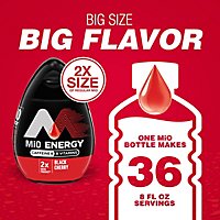 MiO Energy Black Cherry Liquid Water Enhancer Drink Mix with 2x More Bottle - 3.24 Fl. Oz. - Image 6