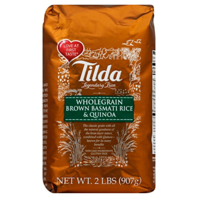 Tilda Whole Grain Quinoa & Basmati Rice 2LB JewelOsco