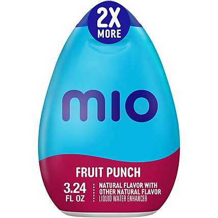 MiO Fruit Punch Liquid Water Enhancer Drink Mix with 2x More Bottle - 3.24 Fl. Oz. - Image 4