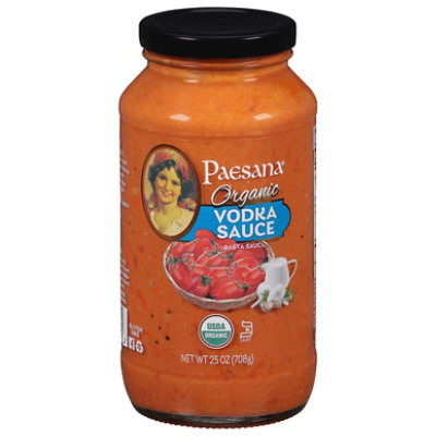 Paesana Organic Vodka Sauce - 25OZ - Image 3