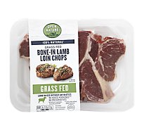 Open Nature Lamb Loin Chops Bone In - LB