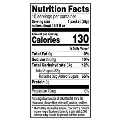 Gatorade Fruit Punch Thirst Quencher Powder Drink Mix Pack - 6 Count - Image 3