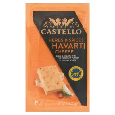 Castello Herb & Spice Havarti Cheese - 8 Oz