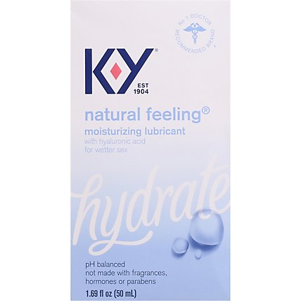 K-y Lubricate Natural Feel - 1.69 OZ - Image 2