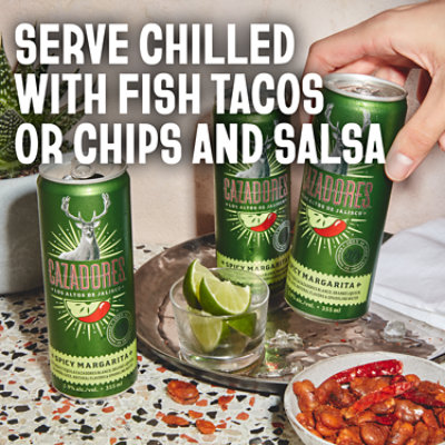 Cazadores Ready to Drink Gluten Free Spicy Margarita Cocktail Multipack - 4-355 Ml - Image 3