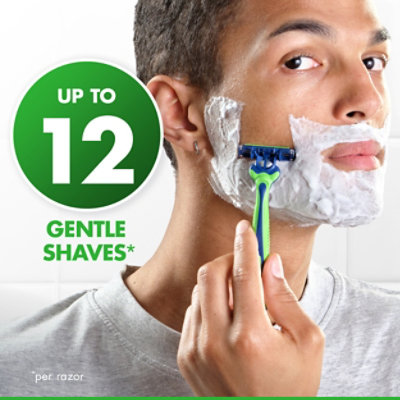 Gillette Sensor3 Mens Razor Disposable Sensitive - 7 Count - Image 3