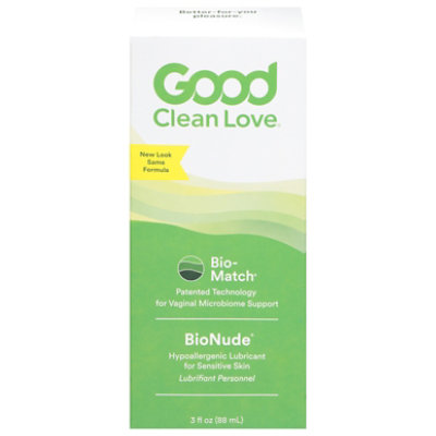 Good Clean Love Bionude Ultra Sensitive Personal Lubricant - 3 OZ - Image 3