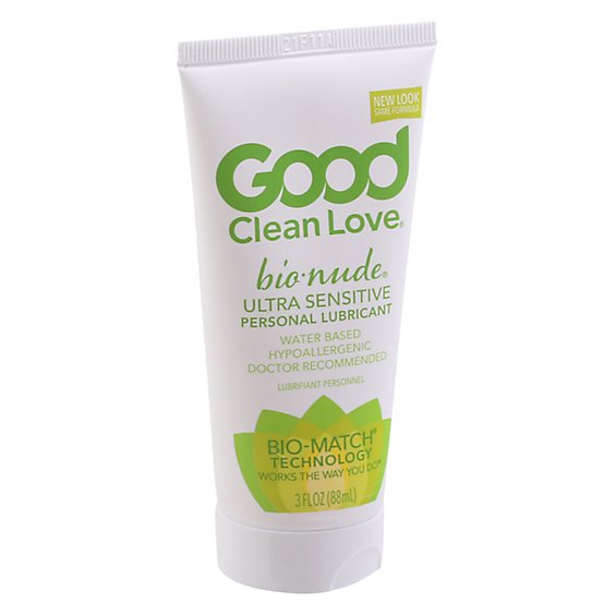 Good Clean Love Bionude Ultra Sensitive Personal Lubricant - 3 OZ