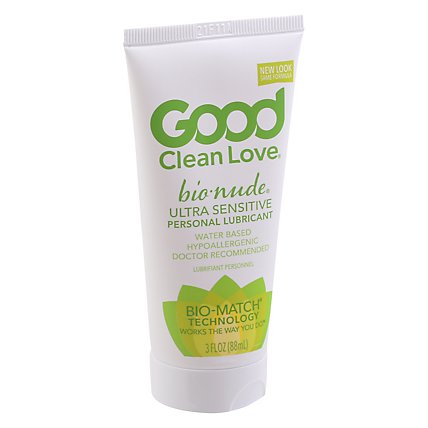 Good Clean Love Bionude Ultra Sensitive Personal Lubricant - 3 OZ - Image 1