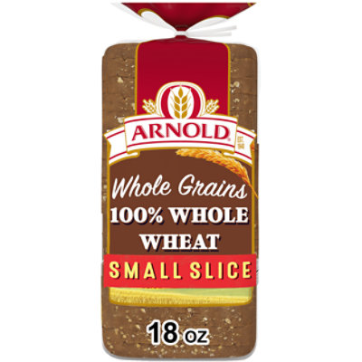 Arnold Whole Grains 100% Whole Wheat Round Top Bread - 18 Oz - Image 1