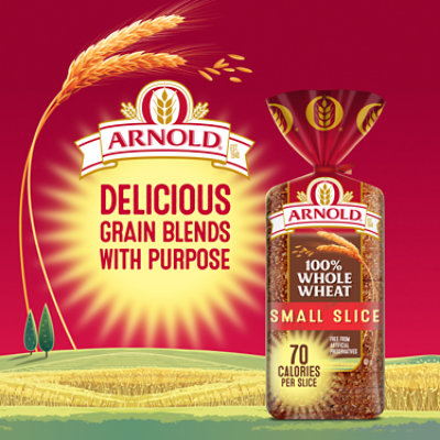 Arnold Whole Grains 100% Whole Wheat Round Top Bread - 18 Oz - Image 5