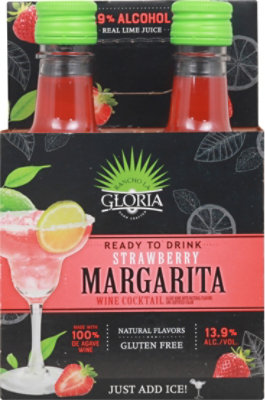 Rancho La Gloria Strawberry 187ml 4pk Wine - 4-187 ML - Image 4