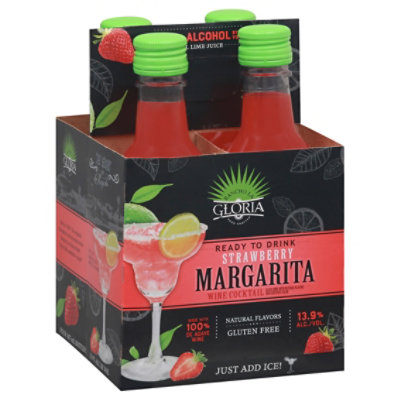 Rancho La Gloria Strawberry 187ml 4pk Wine - 4-187 ML - Image 1