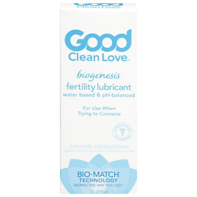 Good Clean Love Bio-matched Biogenesis Fertility Lubricant - 2 OZ - Image 3