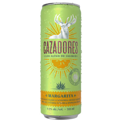 Cazadores Ready To Drink Gluten Free Margarita Cocktail - 355 Ml - Image 1