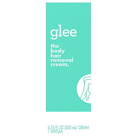 Glee Body Hair Removal Cream Depilatory Kit Honey Melon Scent - 6.76 Fl. Oz.