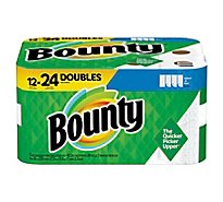 Bounty Paper Towel 2 Ply Select A Size 12 Roll White - 12 RL