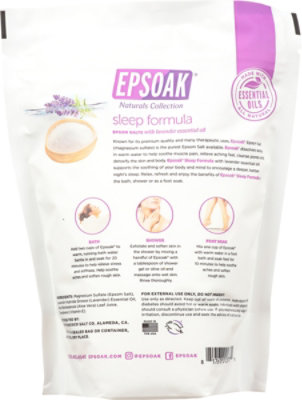 Epsoak Everyday Lavender Sleep Formula Epsom Salt - 2 LB - Image 5