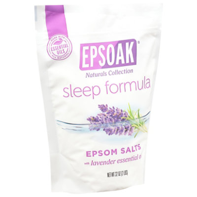 Sleep Formula Epsom Salt Bath Salt 2 lb – EPSOAK® by San Francisco Salt  Company