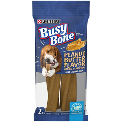 Purina Busy Bone Peanut Butter Small med 7 OZ shaws