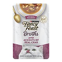 Purina Fancy Feast Broths Crab Bisque Cat Food - 1.4 OZ - Image 2