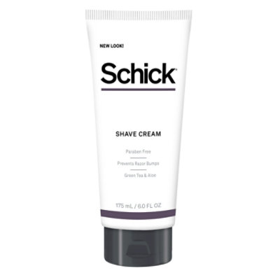 Schick For Men Moisturizing Shave Cream - 6 Oz - Image 1