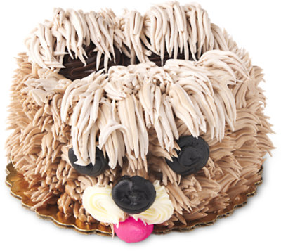 Puppy Chocolate Cake 5 Inch - EA - Image 1