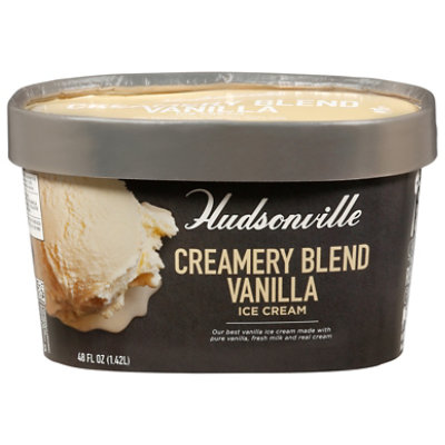 Hudsonville Creamy Blend Vanilla Ice Cream - 48 Oz - Image 3