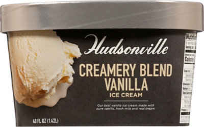 Hudsonville Creamy Blend Vanilla Ice Cream - 48 Oz - Image 6