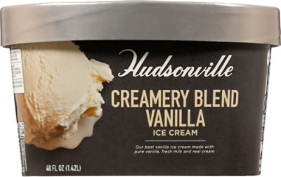 Hudsonville Creamy Blend Vanilla Ice Cream - 48 Oz - Image 2