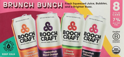 Boochcraft Hard Kombucha Variety Pack In Cans - 8-16 Fl. Oz. - Image 6